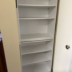 2 White Shelves