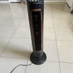 Feature Comforts Tower Fan FTT-1R with Remote - Oscillating, 3-Speed, 55W