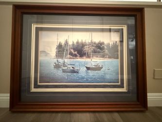 Kiff Holland Framed Print - Sailboats