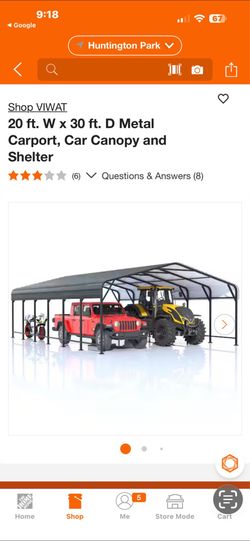 VIWAT 20 ft. Wx30ft D