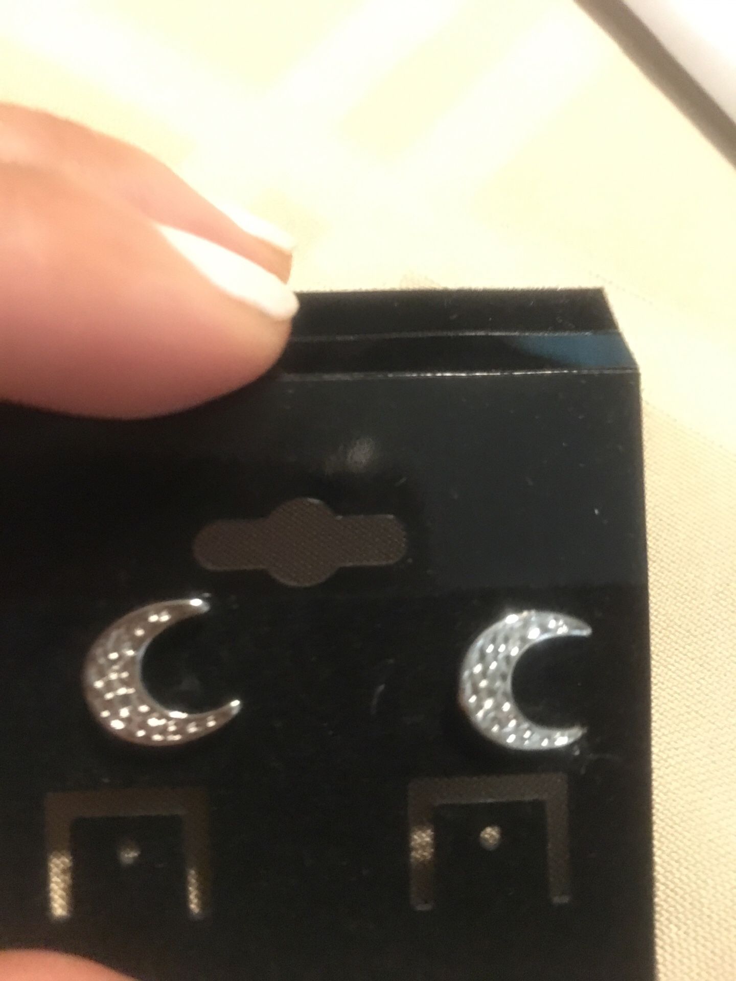 Moon 🌙 earring:)