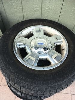 Rim And Tires For Ford F-150 6 Lug Nuts