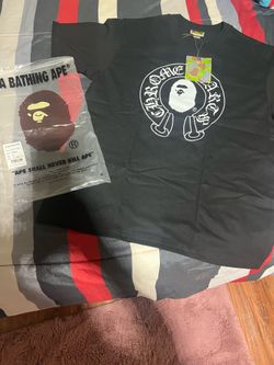 Bape x chrome hearts tee a bathing ape chrome hearts size s