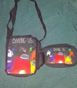 Among us Lunch Bag and pencil holder