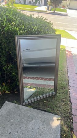 J A OLSEN bamboo mirror