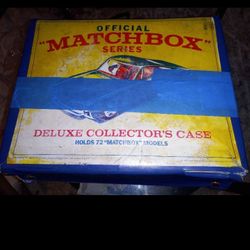 Matchbox Cars With Case.