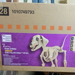 Skelly's Dog Home Depot, Halloween - Brand New