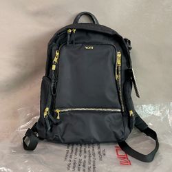 TUMI VOYAGEUR Celina Backpack Black/Gold