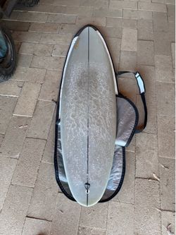 6-4 earth tech twinzer surfboard 40lt