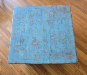 Vintage Butcher Block Coffee Table