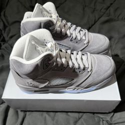 Air Jordan 5 Wolf Grey Size 7Youth