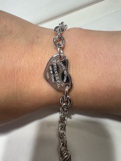 Tiffany & Co. Heart Bracelet 925 Silver