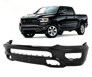 2019-2024 Ram 1500  Front Bumper Face Bar Black Steel Powder Coated