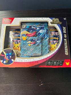 Pokémon TCG Greninja ex Box 30th Celebration