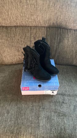 New boots for girls, size 11 , color black