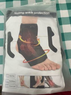 Heating ankle protection wrap