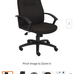 Black Fabric chair