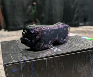 Bigscreen Beyond 2e, Crystal Clear Shell Dyed Purple w/ Uni Face Gaskets