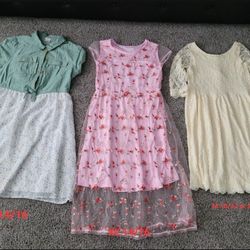 3 Girls Dresses
