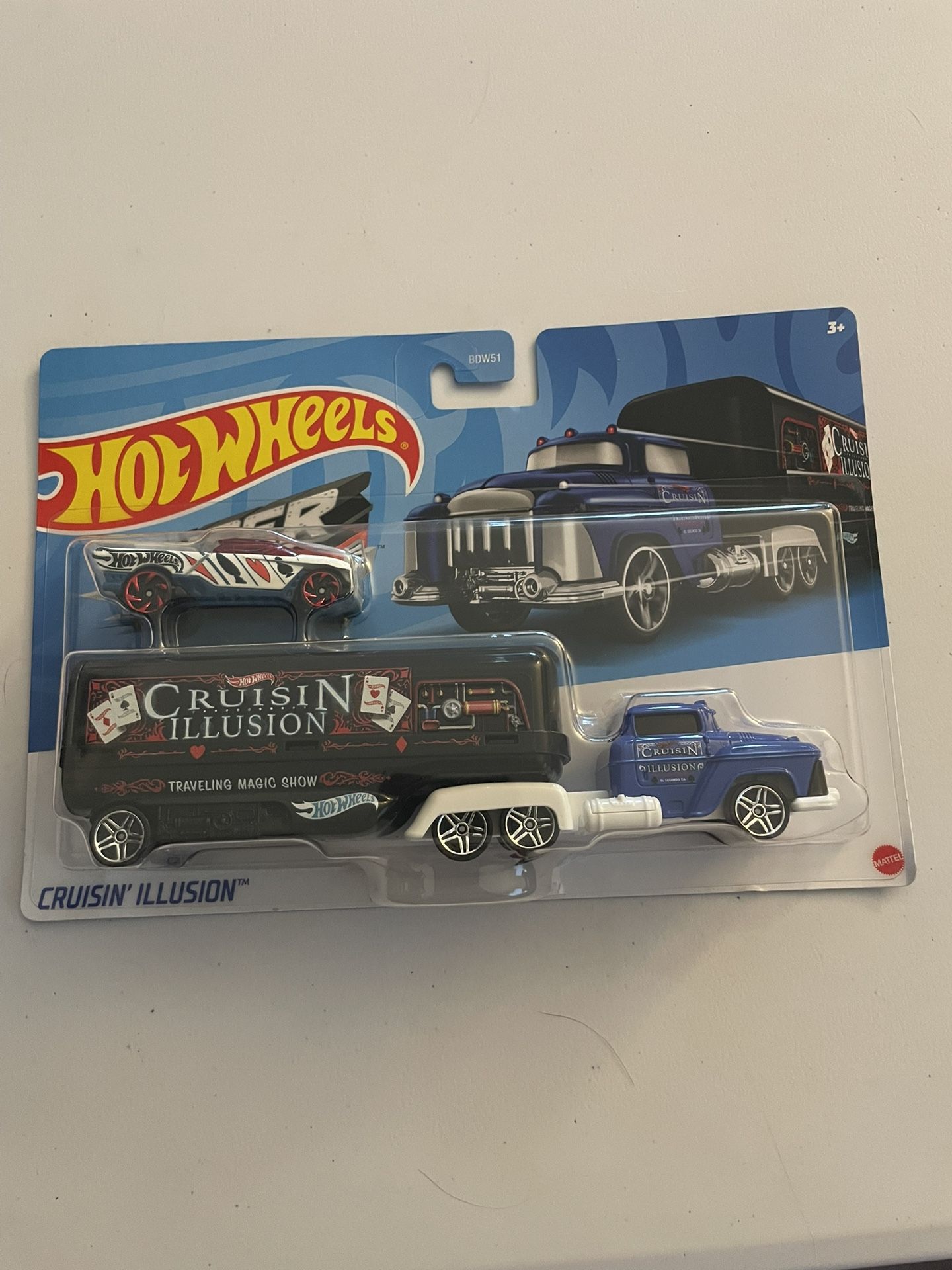 2021 Hot Wheels Super Rigs - Cruisin' Illusion - Car Included