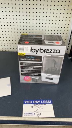 Baby brezza one step sterilizer and dryer
