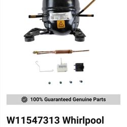 Whirlpool W11547313 Refrigerator Compressor Kit – OEM Genuine Replacement