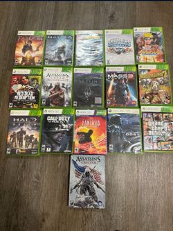 Xbox 360 Game Lot (SEE DESCRIPTION)