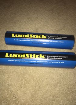 8 inch glow sticks 2x100