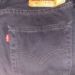 Levi’s Black 501