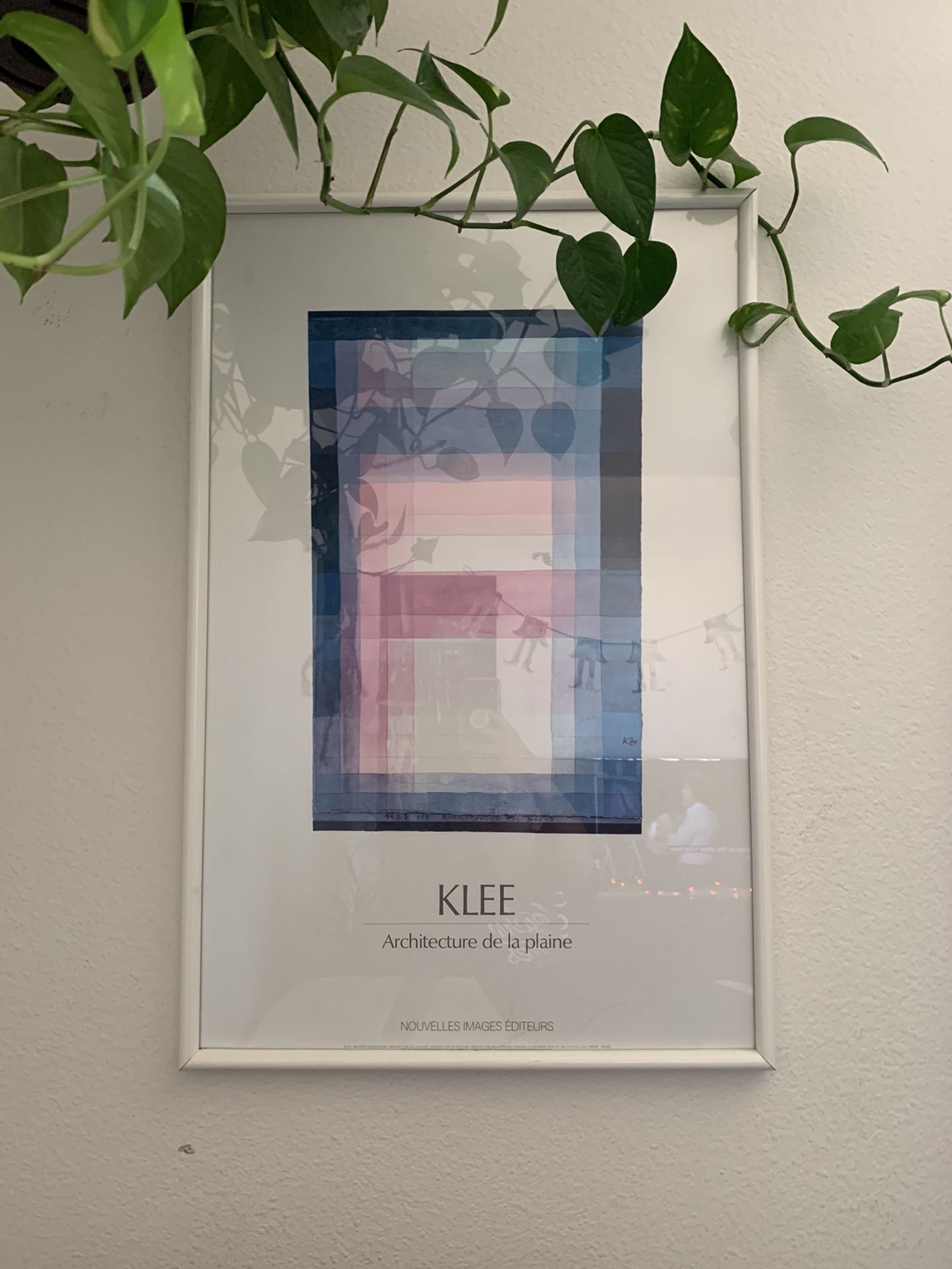 Art history mid century frame Klee abstract