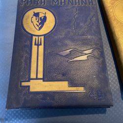 Santa Fe high school yearbook 1949 and 50