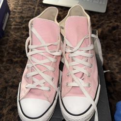 Pink Platform Converse 