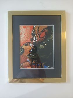 Carole Ross framed Print..