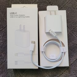 iphone fast charger set   20$ new  w super long 6 feet cable 