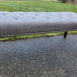 Upholstered Entry Or Dining Bench (Or Bedroom)
