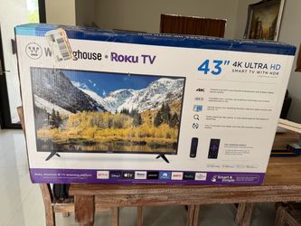 43 inch Westinghouse Roku TV