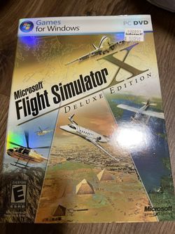 Microsoft Flight Simulator X Deluxe Edition, Mint Condition