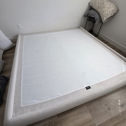 Eastern king size soft frame with box springs