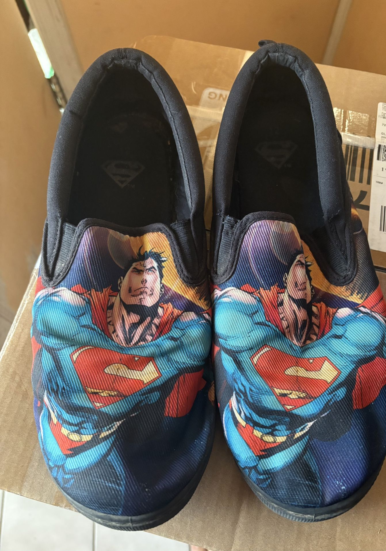 Superman Slip Ons For Men