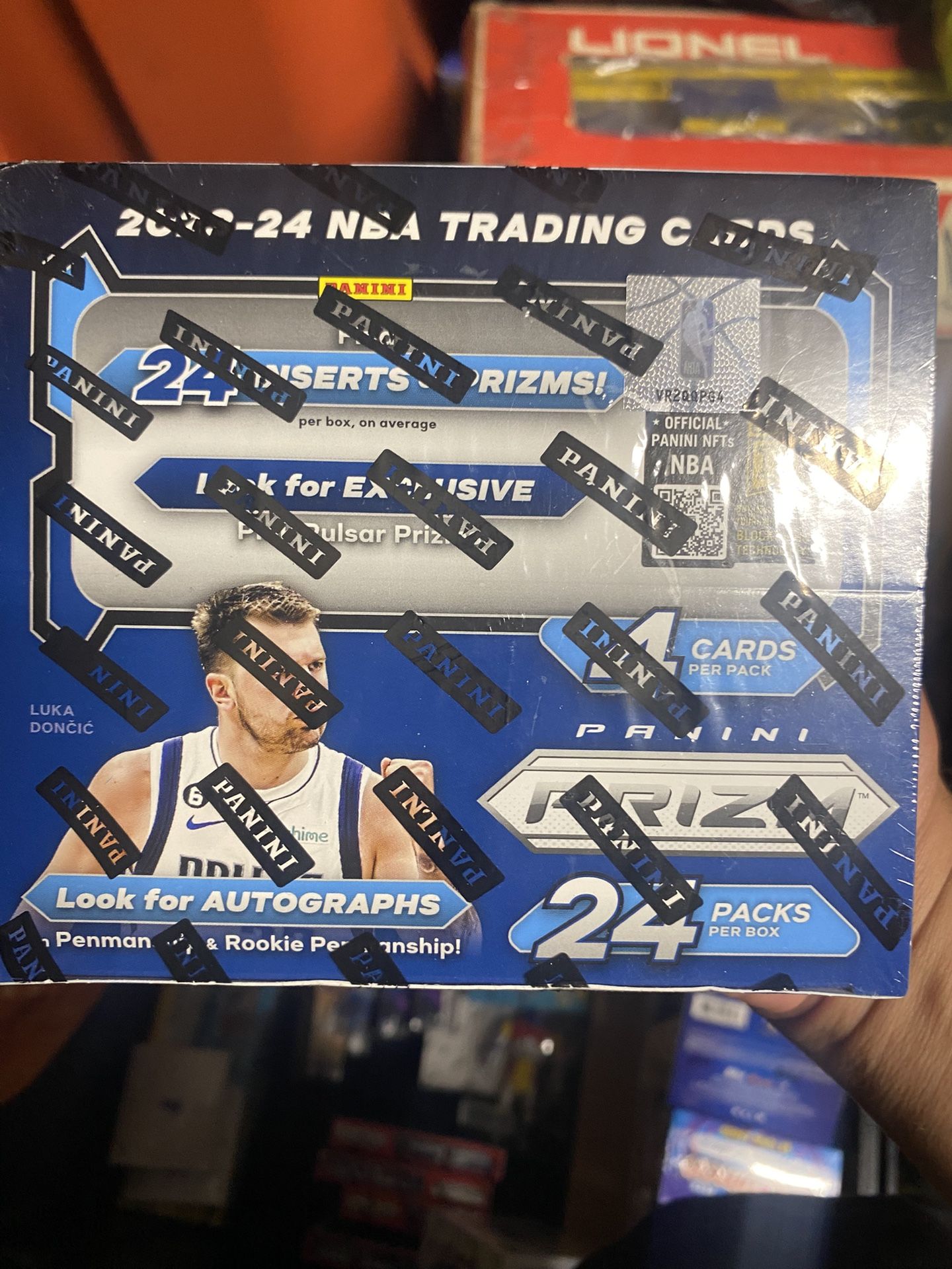 2023 - 2024 NBA Prizm Panini Basketball retail box sealed (24 packs) wemby chase