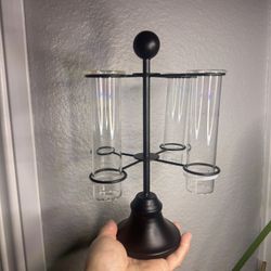 🌱 Modern Plant Propagation Station – Glass Tube Stand 🌱