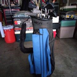 Golf Clubs And Bag