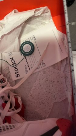 Jordan 4 Fire Red Size 10 