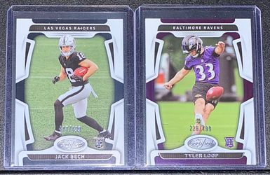 2025 Panini Certified Jack Bech & Tyler Loop Rookie /499