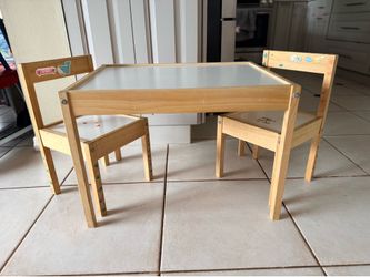 Ikea toddler table set