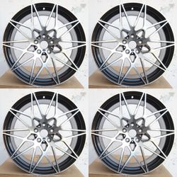 19 INCH SQUARED SET BMW 666M STYLE WHEELS RIMS 19X9.5 +38 (5X112) CB: 66.6