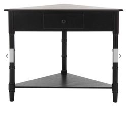 NEW - Gomez Corner Table with storage drawer 