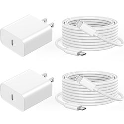 iPhone Charger Fast Charging, [Apple MFi Certified] 20W Type C Charger Fast Charging Block with 6FT USB C to Lightning Cable Cord Compatible with iPho