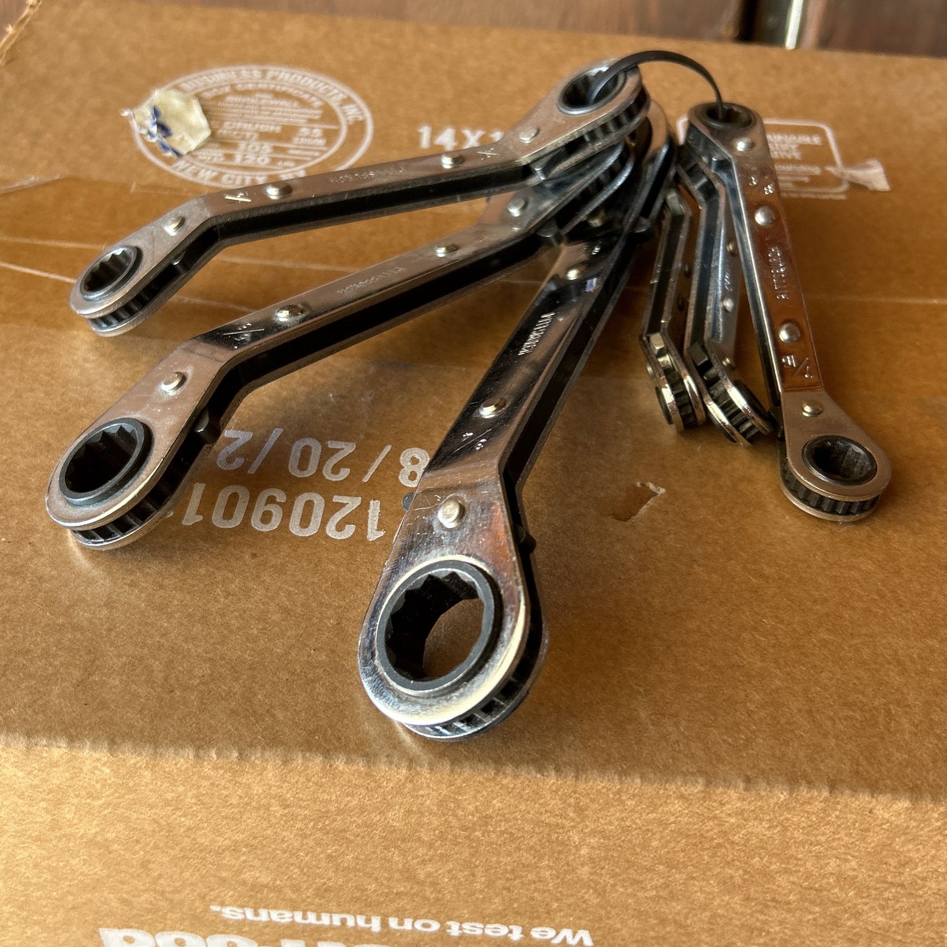 Pittsburg Ratching Wrench Set