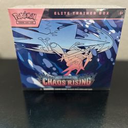 Pokémon Mega Evolutions ME4 Chaos Rising Elite Trainer Box 
